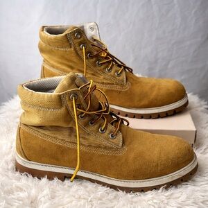 State Street Men's Tan Suede Work
Boots Size 12 Lace Up Hiking Gorpcore
Casual